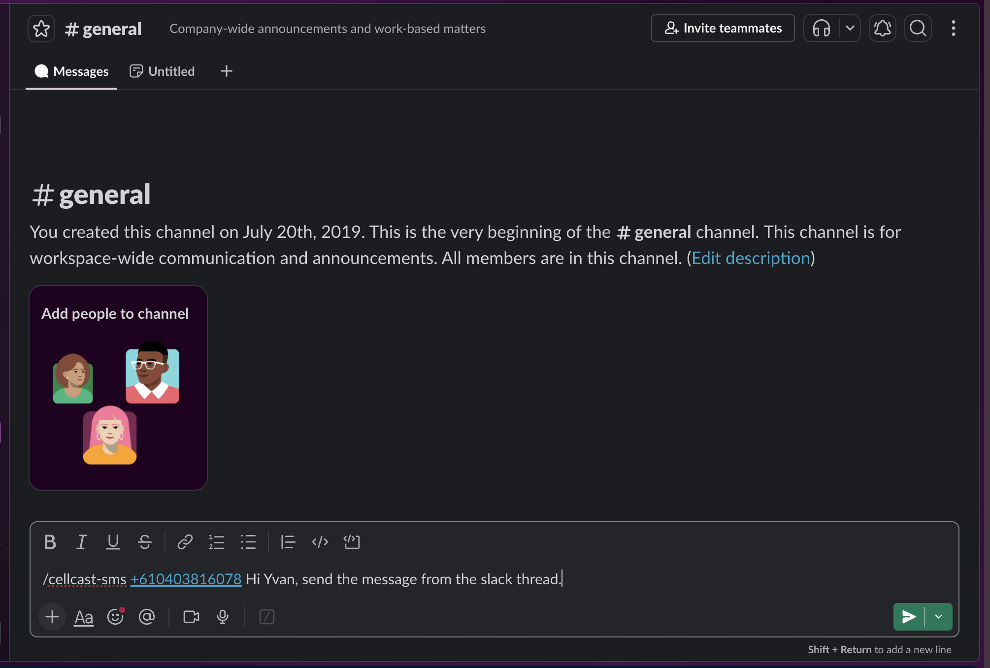 slack