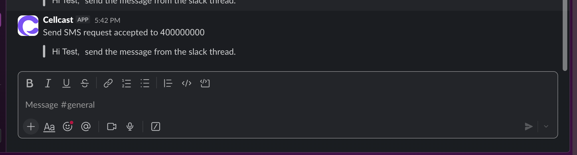slack