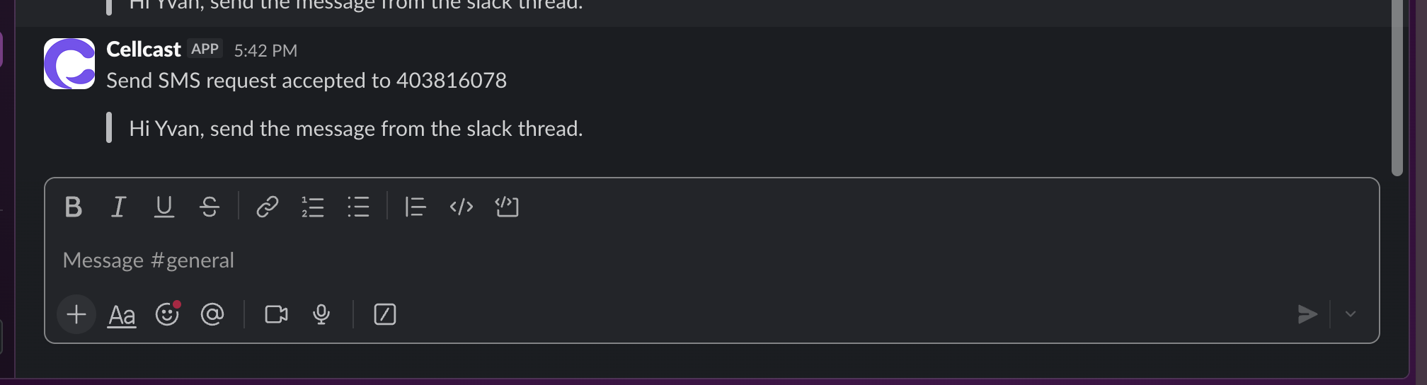 slack