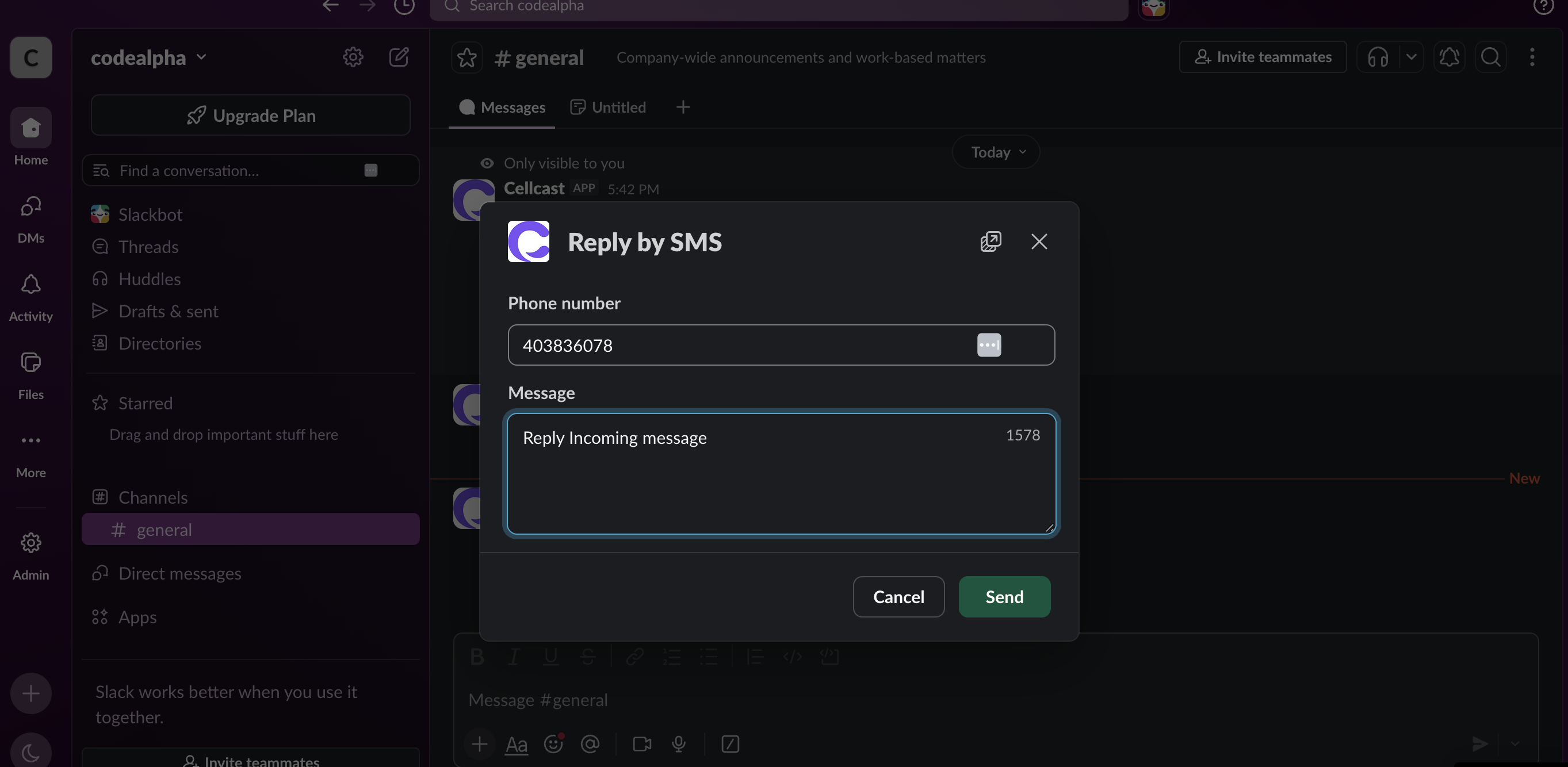slack