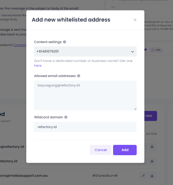 Create-Whitelisted